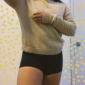 Goldish Yellow tone Brandy Sweater